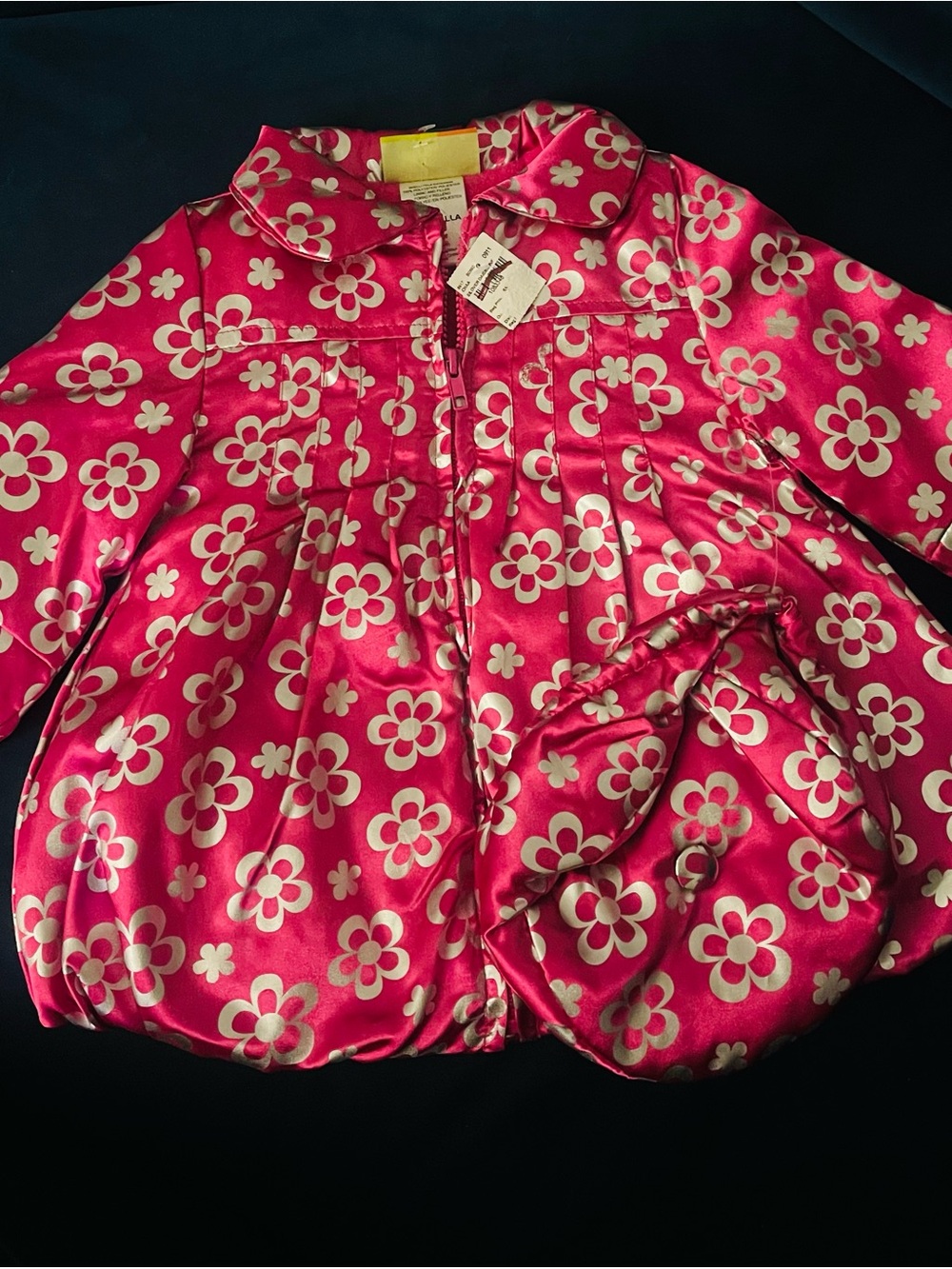 Penelope Mack Pink Floral Puffer Jacket